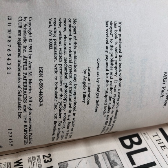 Vintage The Babysitters Club Super Special Books #2, 5, and 7 1989-1991 - Picture 10 of 15